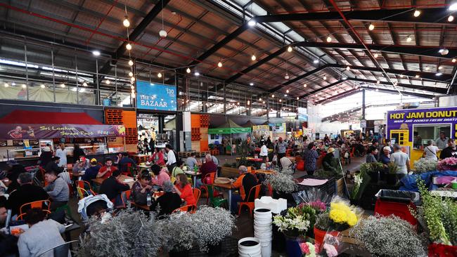 Dandenong Market street food. Picture Rebecca Michael