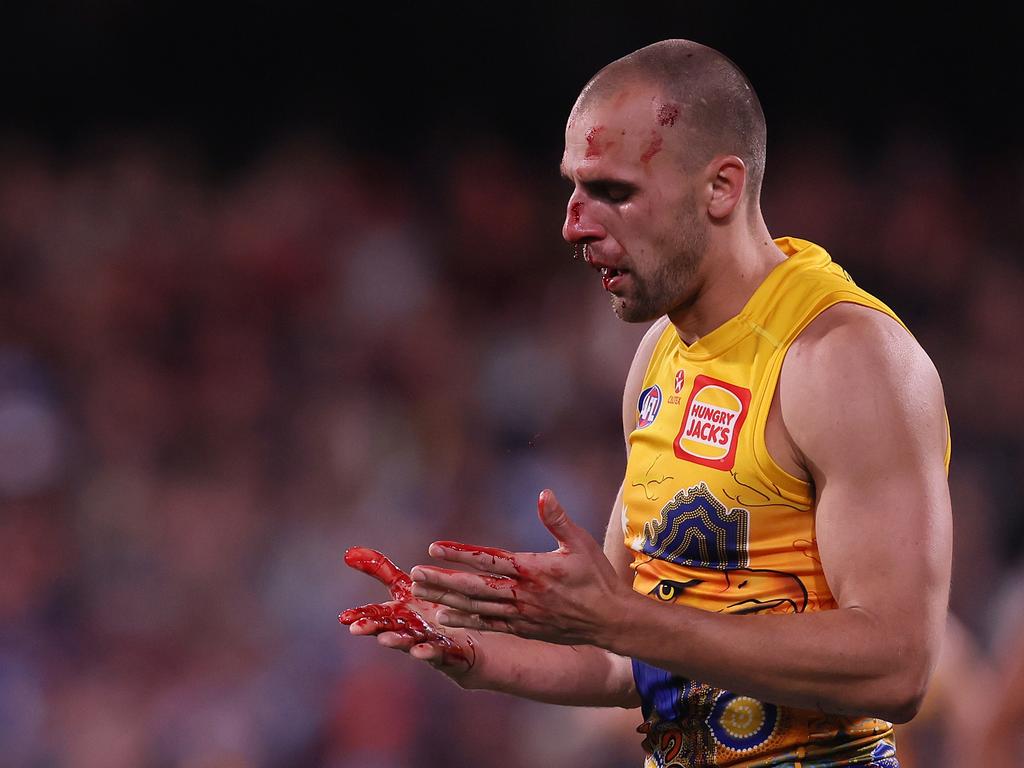 What role should Dom Sheed play for the Eagles? Picture: Getty Images