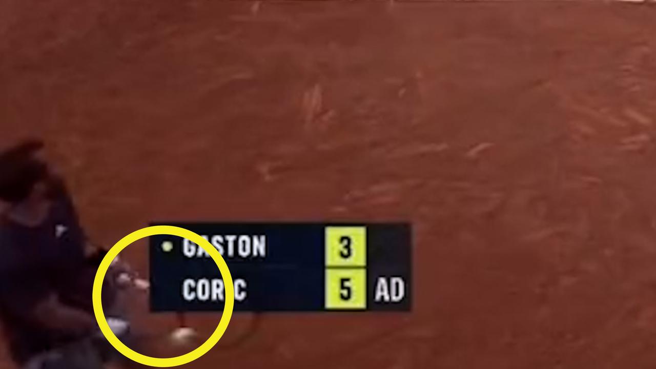 Tennis news 2023 Hugo Gaston fined for dropping ball onto the court, how much was he fined, Madrid Open, prize money, video, latest, updates