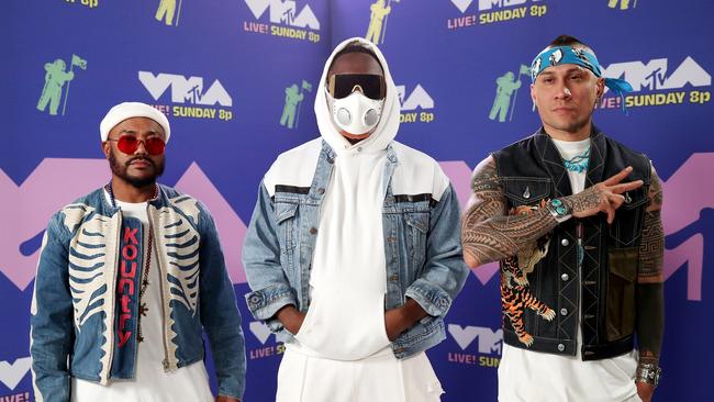 The Black Eyed Peas closed the 2020 MTV Video Music Awards. Picture: Rich Fury/MTV VMAs 2020/Getty