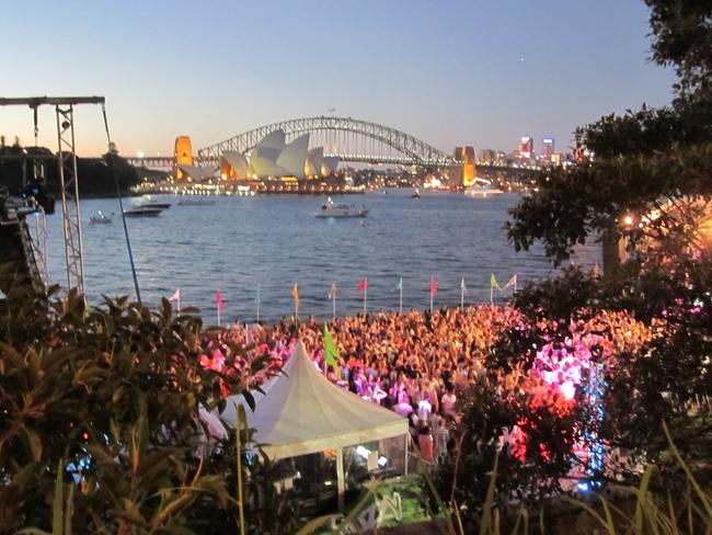 The Harbourlife festival at Lady Macquarie's Chair. Picture: Supplied