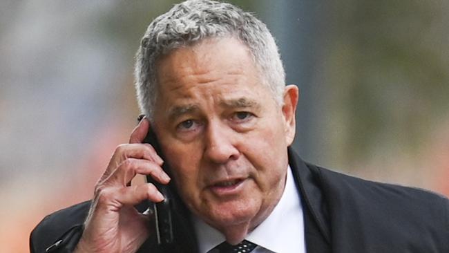 CANBERRA, AUSTRALIA, NewsWire Photos. JUNE 7, 2023: Former Queensland public trustee Peter Carne arrives at the High Court in Canberra. Picture: NCA NewsWire / Martin Ollman