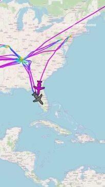 YouTuber tracks Taylor Swift's private jet across the world