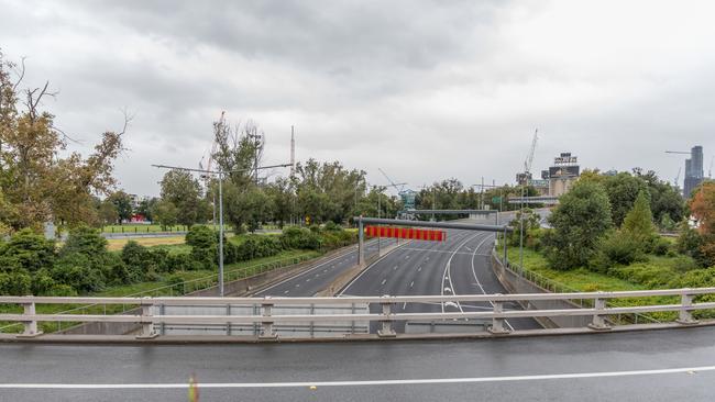 Melbourne's roads have been less busy lately. Picture: Asanka Ratnayake/Getty