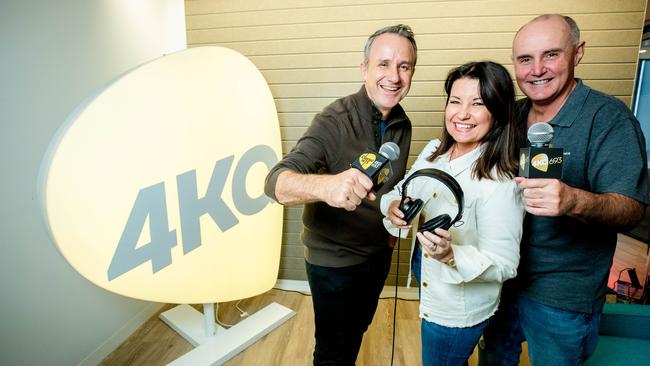 From left: Mark Hine, Laurel Edwards and Gary Clare. Picture: Richard Walker