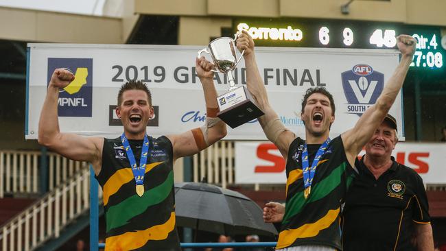 Dromana won the 2019 MPNFL Division 1 grand final. Picture: Valeriu Campan