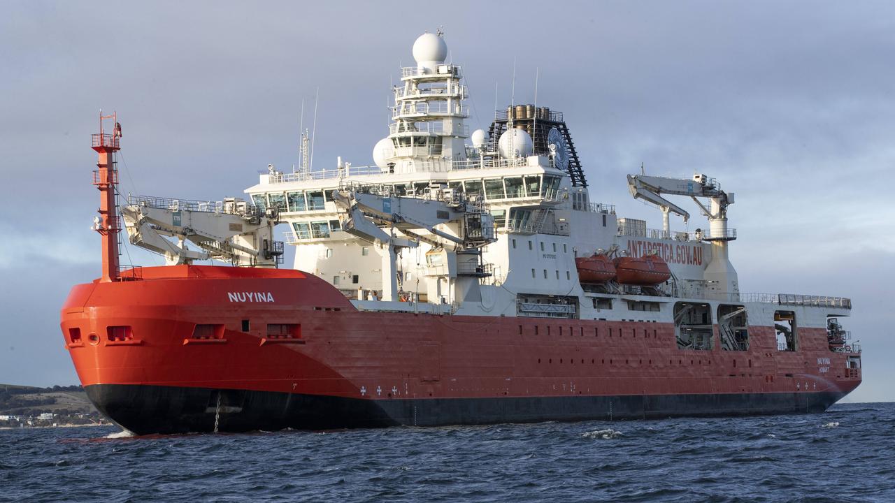 RSV Nuyina prepares for first marine science voyage to Denman Glacier ...