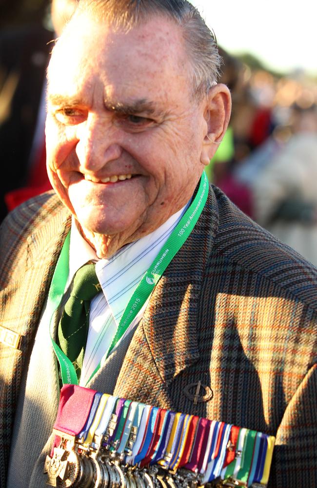 August ceremony ... Victoria Cross recipient Keith Payne will make the journey to Gallipoli later this year for a commemoration service. Picture: Tim Marsden