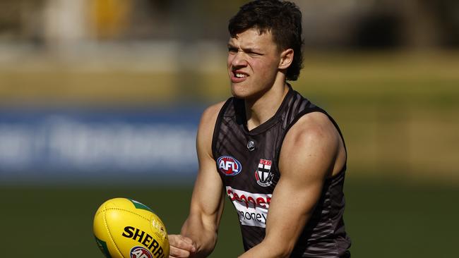 Marcus Windhager did a number on Lachie Neale in Round 22.