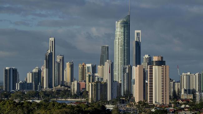 Surfers Paradise residents have the highest rate of Gold Coasters in ‘severe stress’. Picture: Jerad Williams