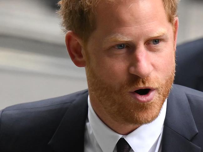 (FILES) Britain's Prince Harry, Duke of Sussex, arrives to the Royal Courts of Justice, Britain's High Court in central London on June 6, 2023. A UK judge ruled on December 15, 2023 that Prince Harry was a victim of phone hacking by journalists working for Mirror Group Newspapers (MGN), and awarded him Â£140,600 ($179,600) in damages. The high court judge ruled in favour of the Duke of Sussex in 15 of the 33 sample articles that he submitted as evidence in his lawsuit against MGN, which publishes The Mirror, Sunday Mirror and Sunday People. (Photo by Daniel LEAL / AFP)