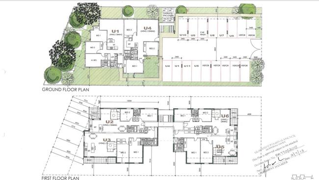 Unit developments in Gladstone. PHOTO: Contributed