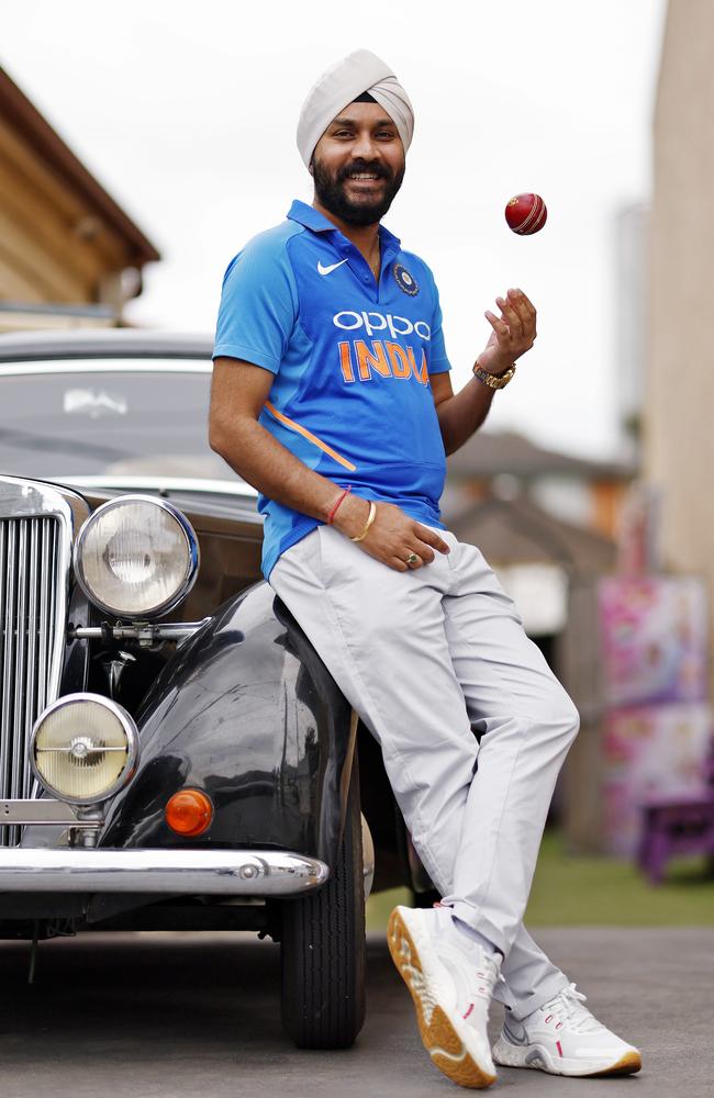 Swami Army leader and the Australian-Indian Sports Educational and Cultural Society founder Gurnam Singh in Harris Park. Picture: Sam Ruttyn