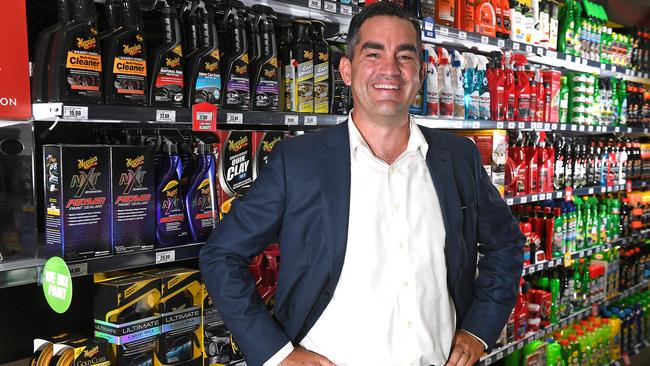 Super Retail Group CEO Anthony Heraghty says the company’s Supercheap Auto and Rebel businesses can trade strongly amid high inflation and interest rates. Picture: John Gass