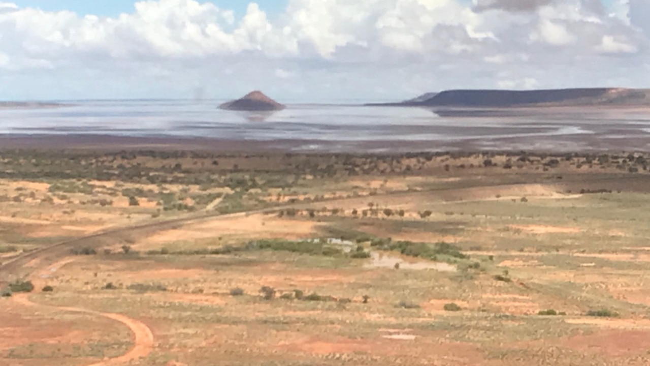 Pictures show the wild effect the rain has had. Picture: Australian Rail Track Corporation (ARTC)