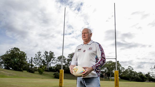 Keebra Park rugby league coach Glen Campbell. Picture: Jerad Williams