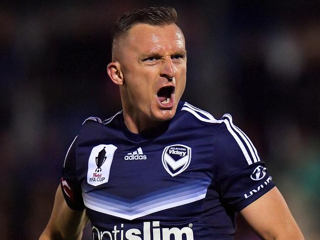 Berisha has always worn his heart on his sleeve and he looks set to bring a winner’s mentality to his new club. Picture: Getty Images