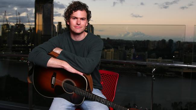 Vance Joy’s hit Clarity has bounced in an out of the ARIA Top 50. Picture: David Clark