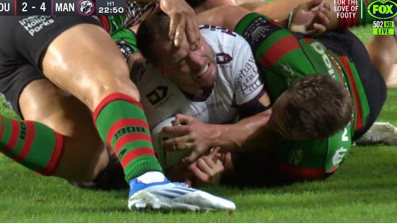 NRL 2022: Josh Mansour avoids eye gouge charge, Karl Lawton sent off in ...