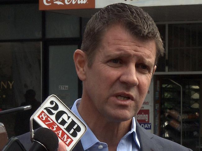 NSW Premier Mike Baird.