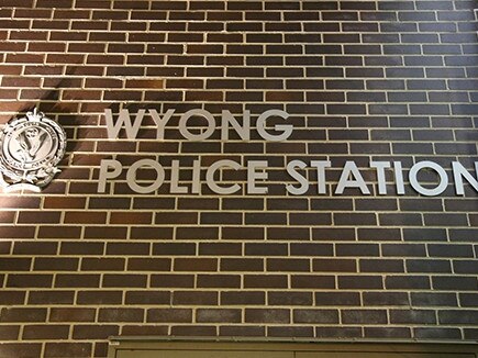 The assault happened at Wyong Police Station in March 2019.