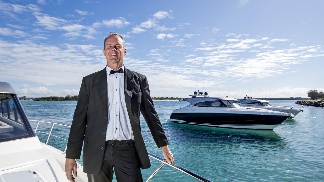 Luxury yacht builder, Riviera owner, Rodney Longhurst. Picture: Jerad Williams