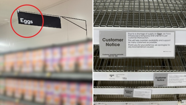 Supermarket’s ‘unusual’ way to tackle egg shortage