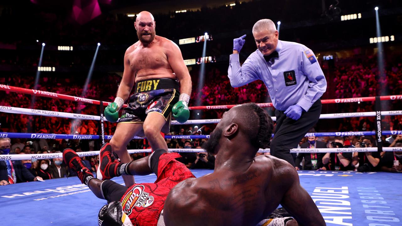 Tyson Fury defeats Deontay Wilder 3, knockout video, watch, KO, next fight, what is next, Anthony Joshua, Oleksandr Usyk