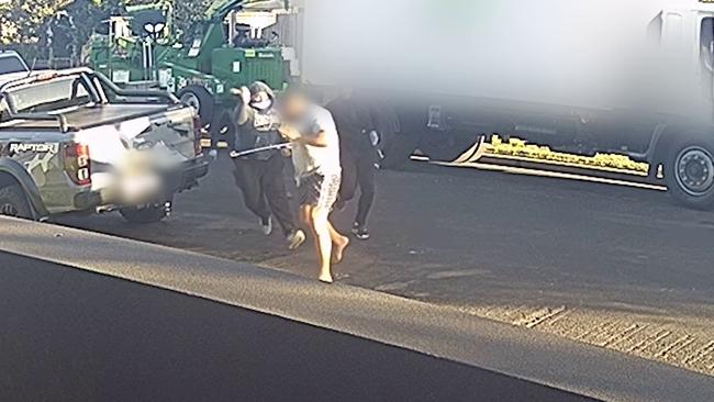 Police say three men got out of the car and assaulted the 34-year-old. Picture: NSW Police