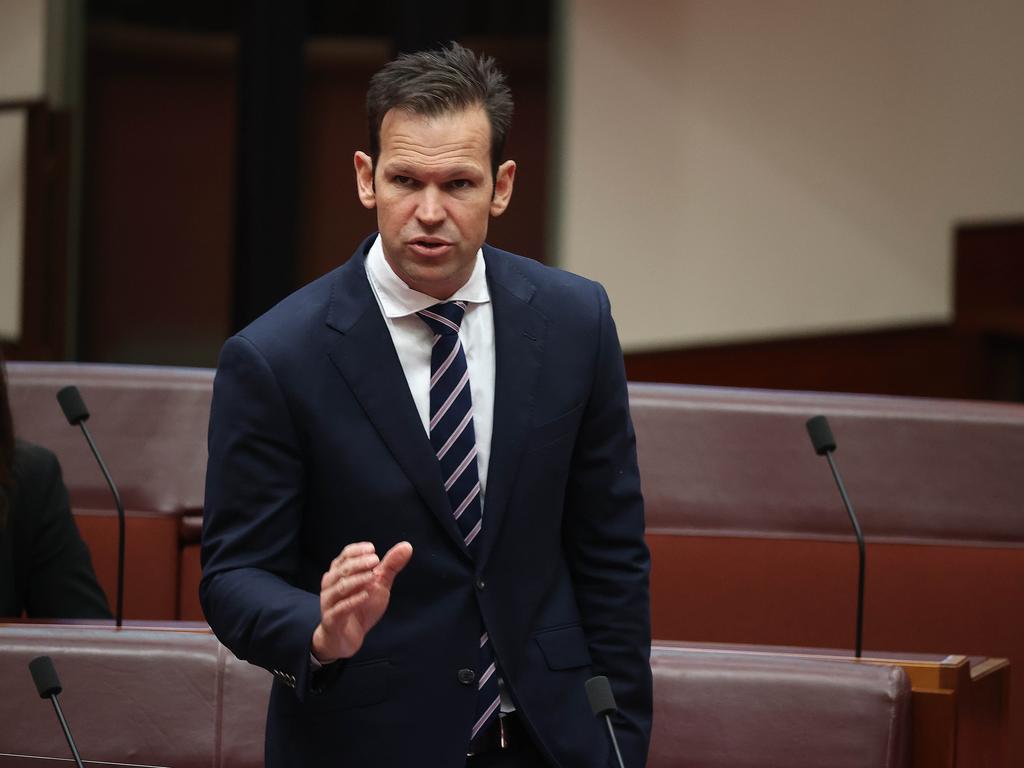 Senator Matt Canavan has been told to ‘pull your head in’ by Michael McCormack. Picture: NCA NewsWire / Gary Ramage