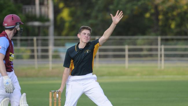 Aidan Cahill in action for Westlawn when he lived in Grafton in 2017.