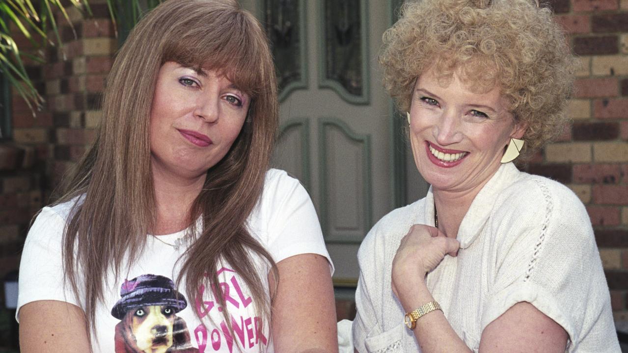 Gina Riley and Jane Turner as Kim and Kath.