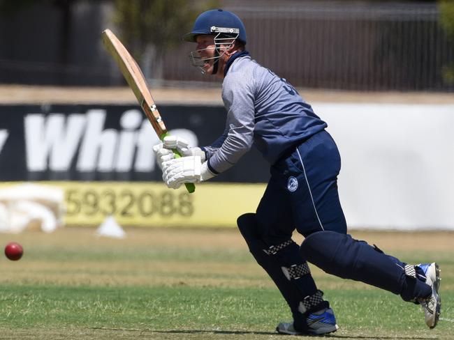 Broadbeach Robina batsman Steven Baker. Picture: Steve Holland