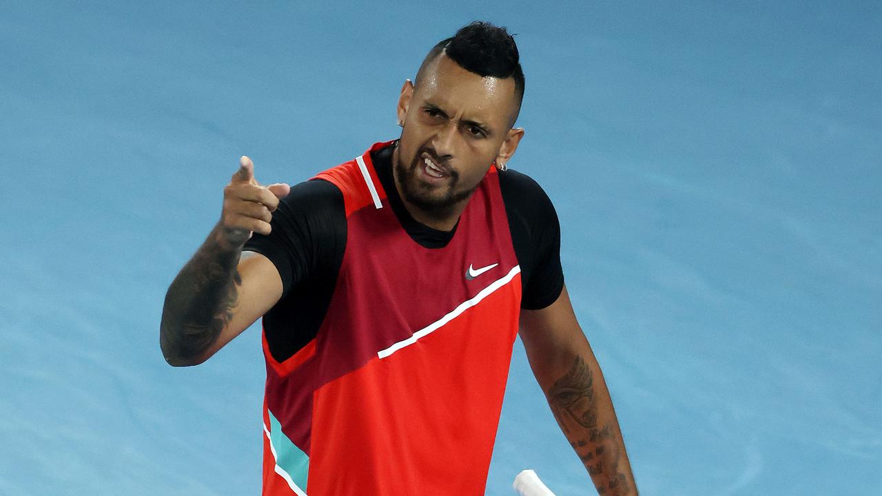 Tennis star Nick Kyrgios has faced court over an accusation of common assault. Picture: Mark Stewart