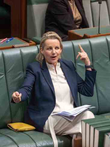Deputy Opposition Leader Sussan Ley has called out the Prime Minister for a "disrespectful" move during Question Time on Thursday. Picture: NCA NewsWire / Gary Ramage