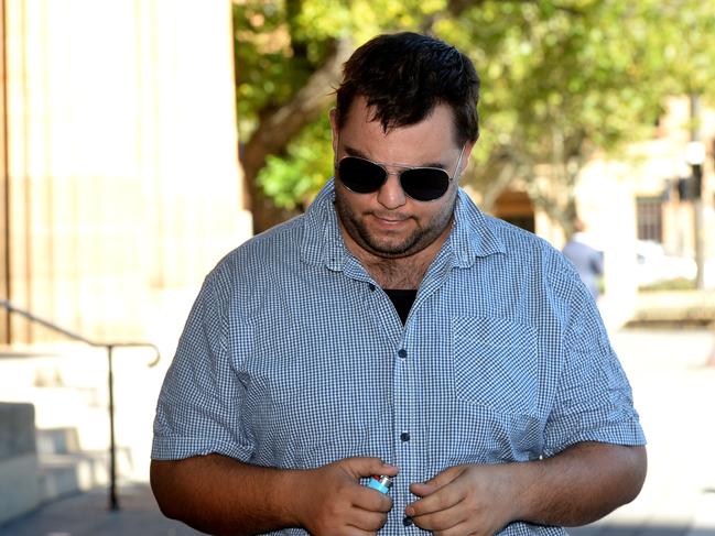 Samuel Narroway. 49 deception and fraud related charges. Serial fraudster & former fake Safework inspector accused on other businesses leaves the Adelaide Magistrates Court.            Picture Greg Higgs          12/3/2017