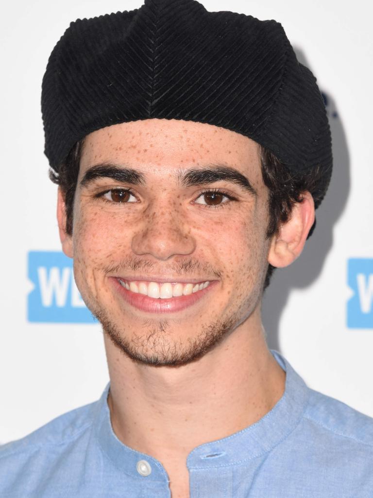 Disney star Cameron Boyce died from a seizure last July. Picture: AFP