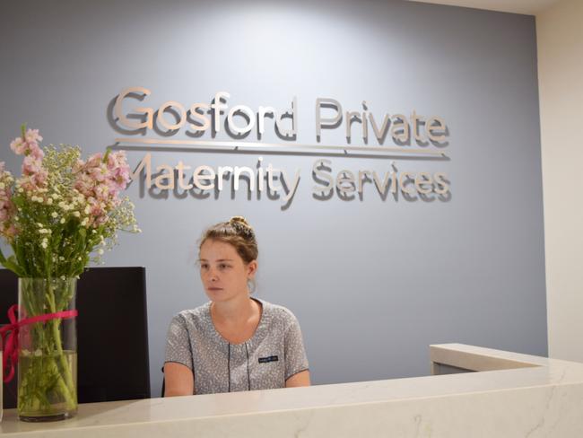 New maternity ward opens at Gosford Private Hospital.