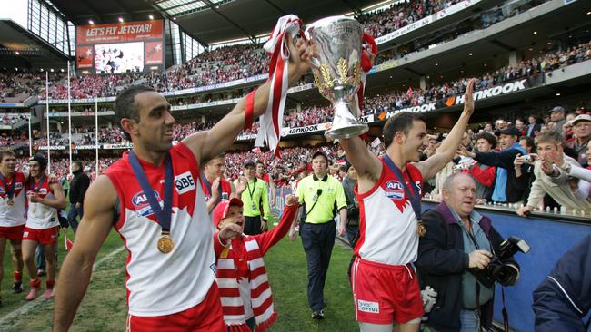 Sydney’s 2005 drought-breaking premiership win cost them Shane Crawford.