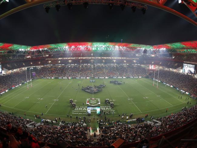 The NRL Grand Final between the South Sydney Rabbitohs and the Penrith Panthers, Suncorp Stadium, Brisbane 3rd of October 2021.  (Image/Josh Woning)