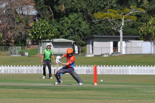 Fraser Judd in action for the Darling Dingoes.