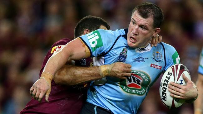 Paul Gallen won’t stand down from Game 3. Picture: Gregg Porteous