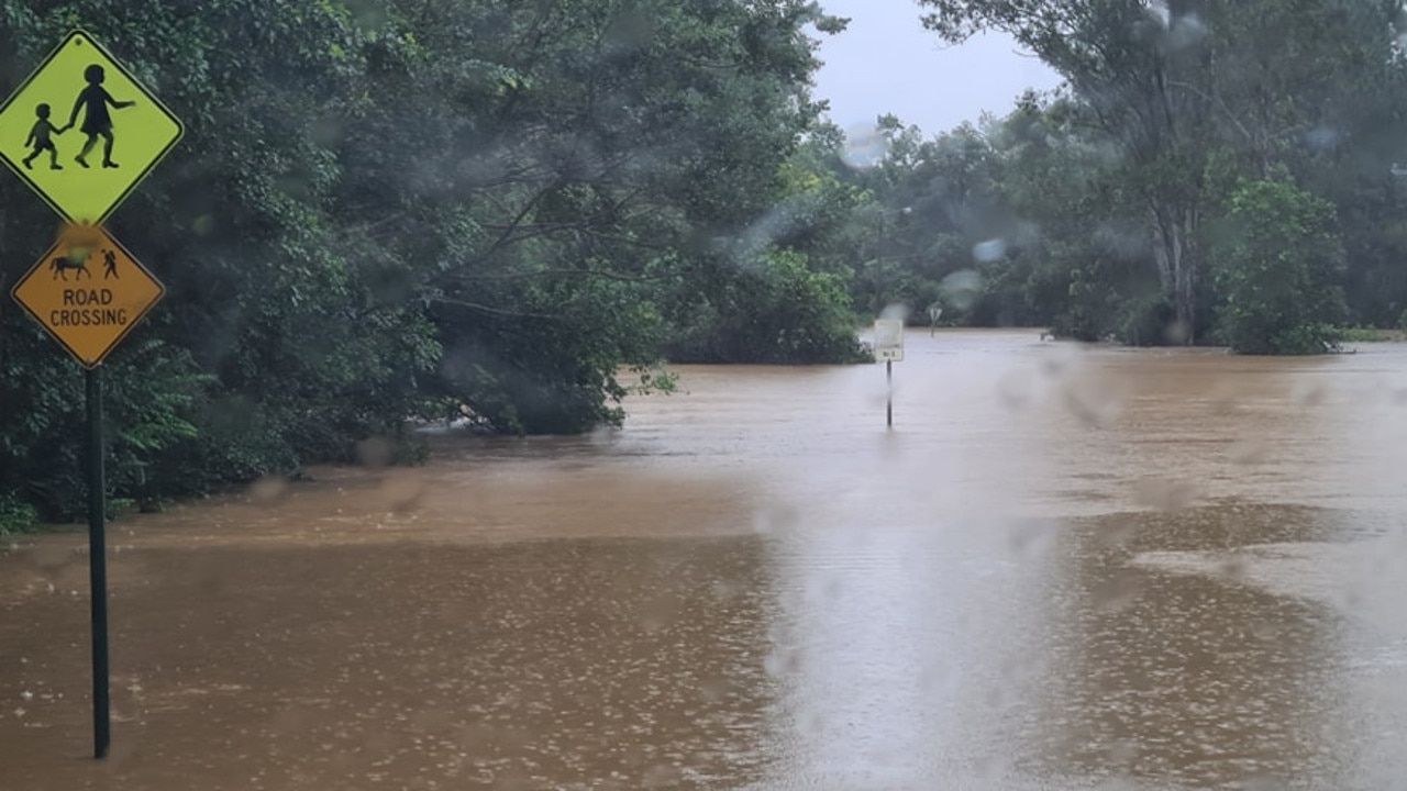 Flooding at Kin Kin. Picture: Kin Kin Queensland Facebook