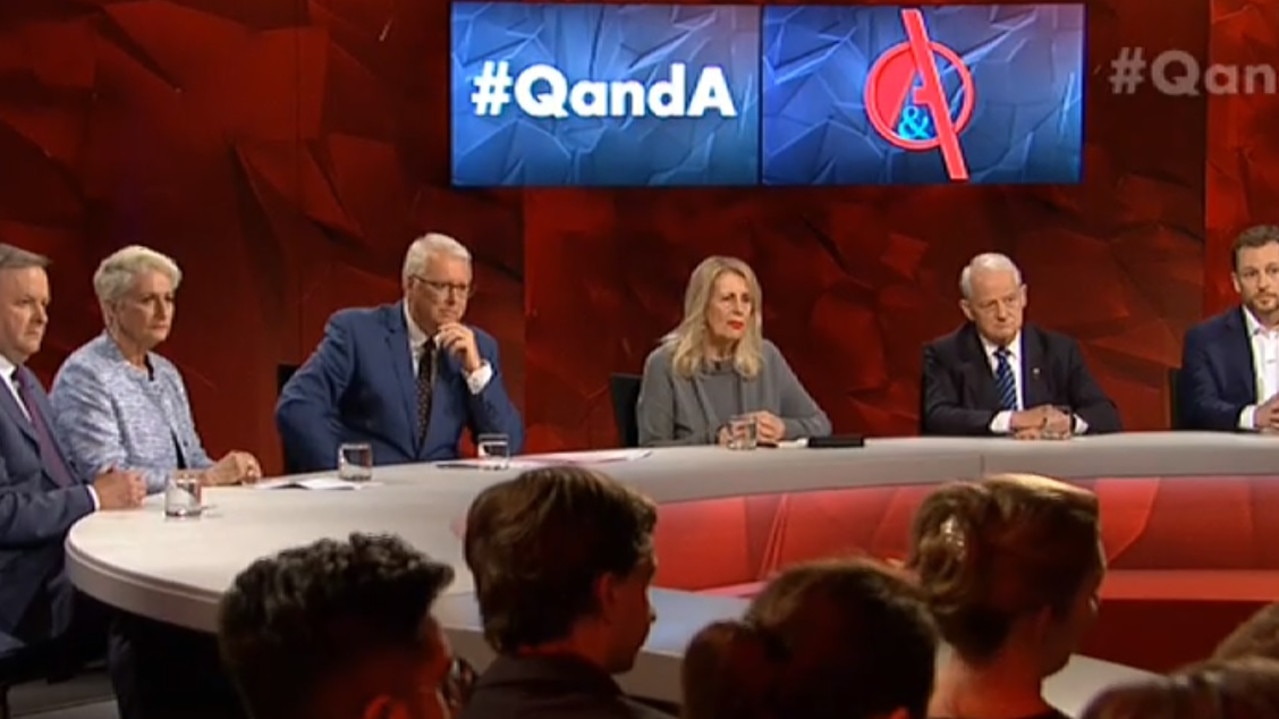 Climate Change and Nauru created heated debate among panellists including (L) Senior Labor front bencher Anthony Albanese, columnist Anne Summers, NSW’s Liberal Party president Philip Ruddock and Political commentator Peter van Onselen.