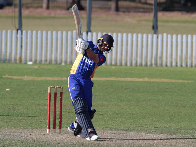 Dylan Hunter, University of Sydney, NSW Premier Cricket, 2024-25. Supplied: NSW Premier Cricket