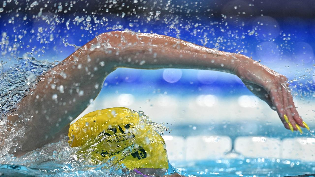 Australia's Ariarne Titmus in action. Picture: Oli Scarff/AFP