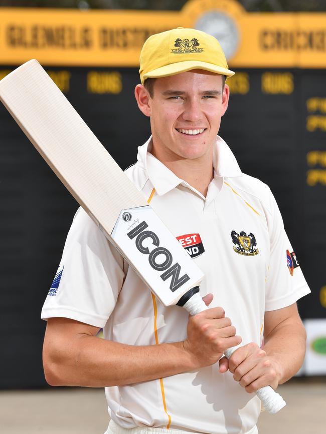 Glenelg opener Jake Winter. Picture: AAP/Keryn Stevens