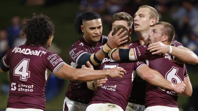 The Sea Eagles are knocking on the door of the top four. (Photo by Glenn Hunt/Getty Images)