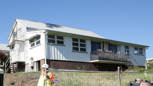 One of the homes set for demolition. Pic: Liam Kidston.