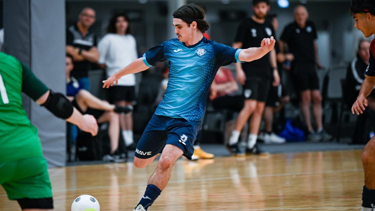 Sunshine Coast futsal wave player Jayden Emery. Picture: Nikki Grigg Photography